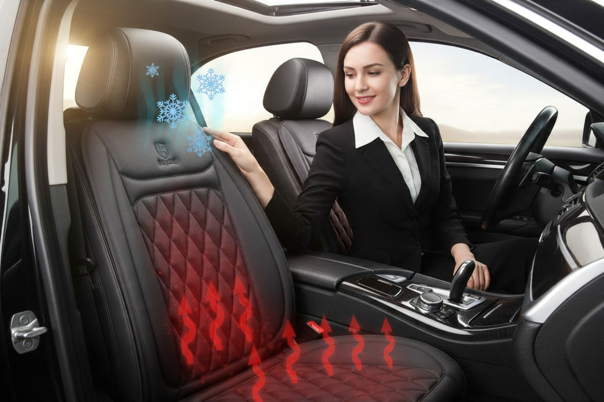Coussin de siège auto chauffant